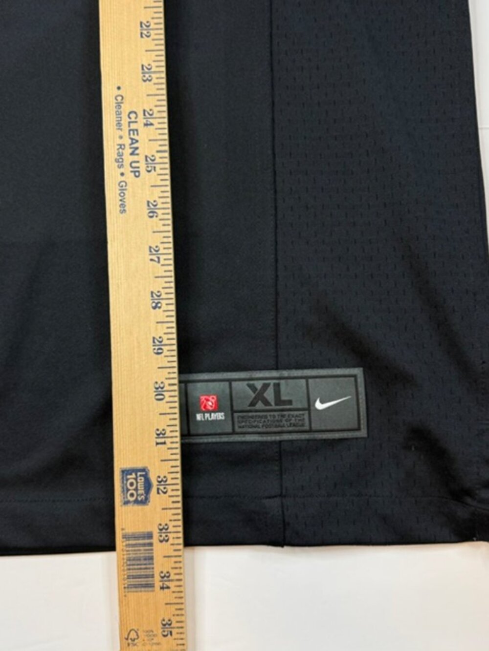Nike LV Raiders Jersey Size XL NFL Players 44 Rinker - Picture 8 of 12